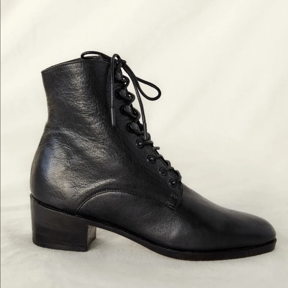 Christy Dawn The Dawn Boot
In Noir Leather, New With Tags_2